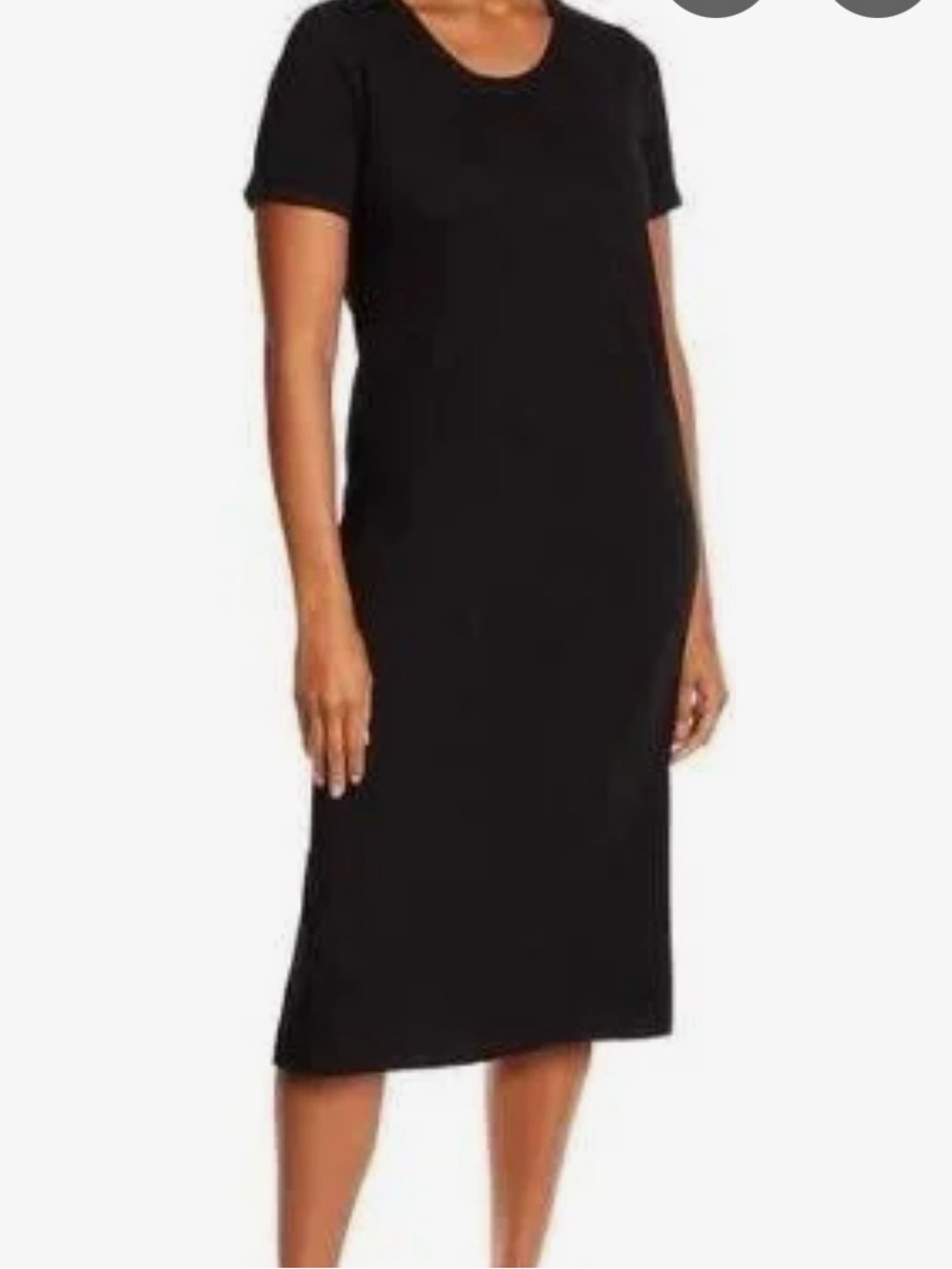 Jessica Simpson Black Tshirt Dress
